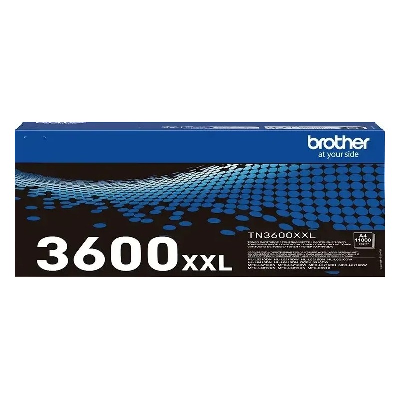 Brother TN3600XXL Negro Cartucho de Toner Original - TN3600XXL