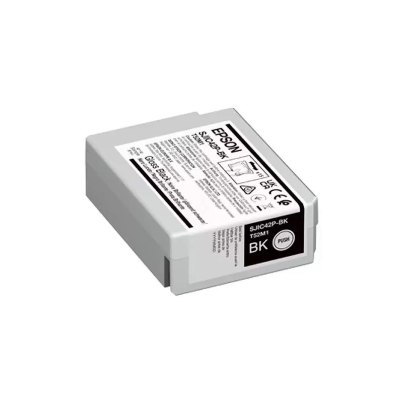 Epson SJIC42P(MK) Negro Mate Cartucho de Tinta Original - C13T52M540
