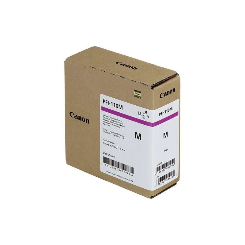 Canon PFI110 Magenta Cartucho de Tinta Original - 2366C001