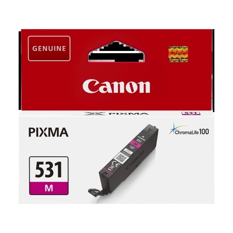 Canon CLI531 Magenta Cartucho de Tinta Original - 6120C001/CLI531M