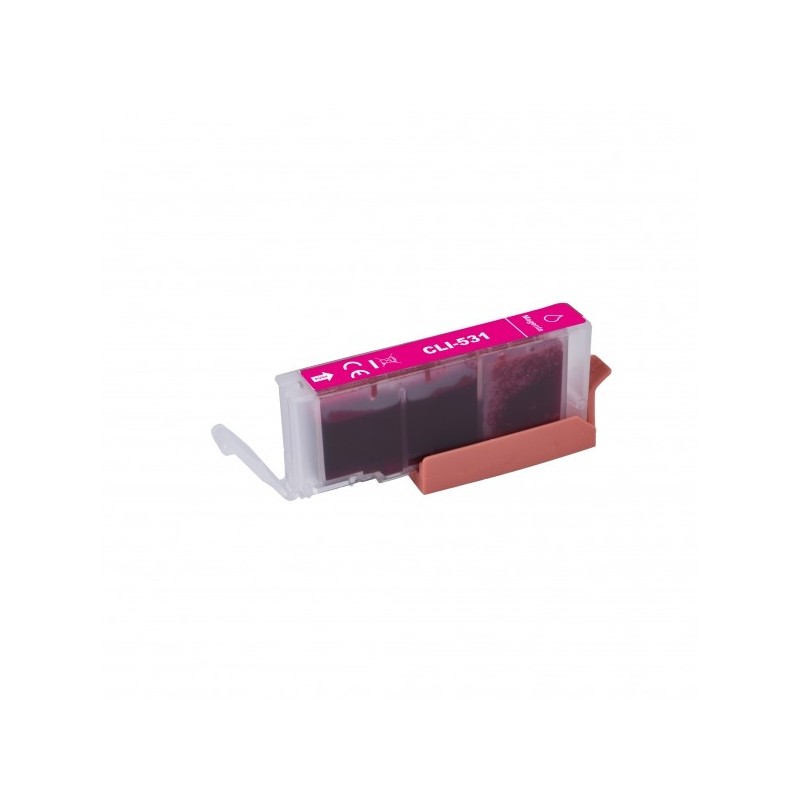 Canon CLI531 Magenta Cartucho de Tinta Generico - Reemplaza 6120C001/CLI531M