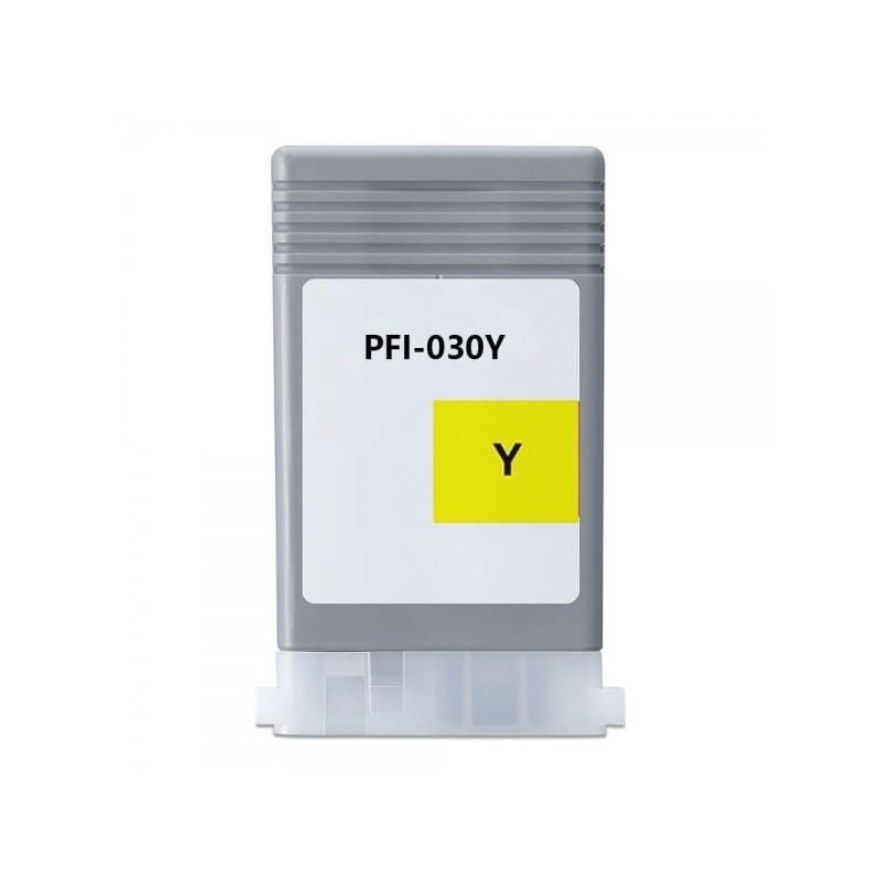 Canon PFI030 Amarillo Cartucho de Tinta Pigmentada Generico - Reemplaza 3492C001