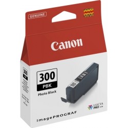 Canon PFI300 Negro Photo...