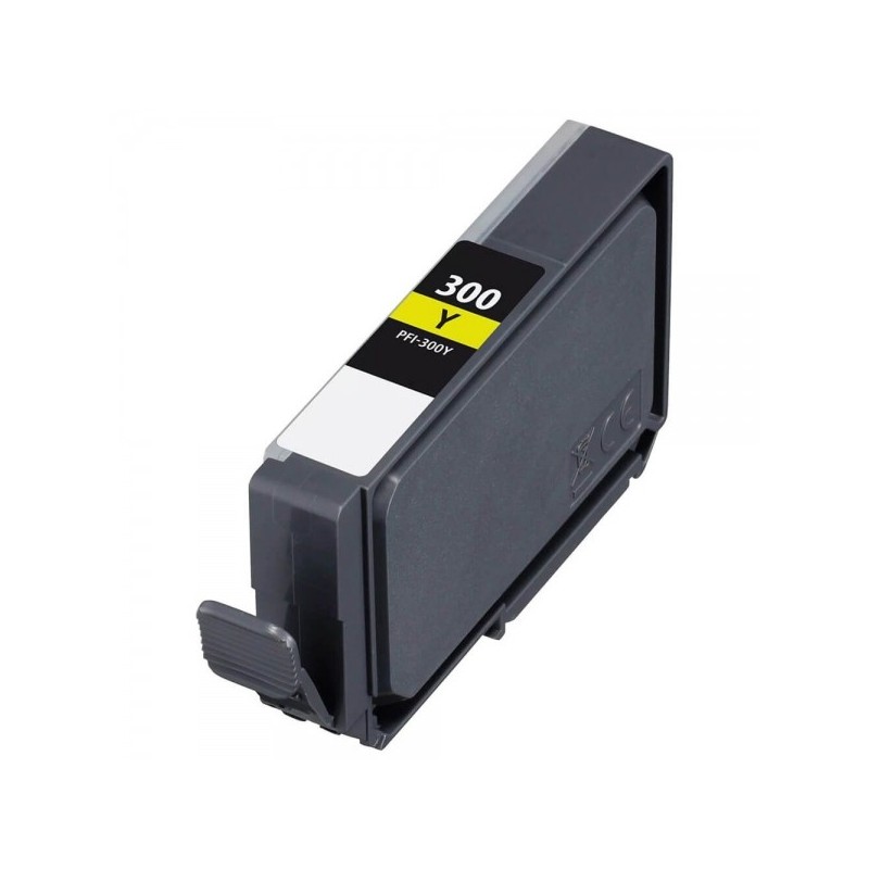Canon PFI300 Amarillo Cartucho de Tinta Pigmentada Generico - Reemplaza 4196C001/PFI300Y