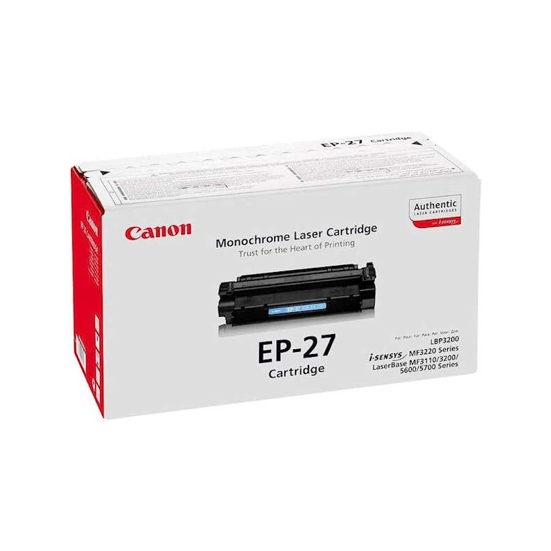 Canon EP-27 Negro Cartucho de Toner Original - 8489A002