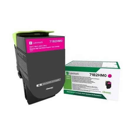 Lexmark CS417/CX417/CS517/CX517 Magenta Cartucho de Toner Original - 71B2HM0/71B0H30