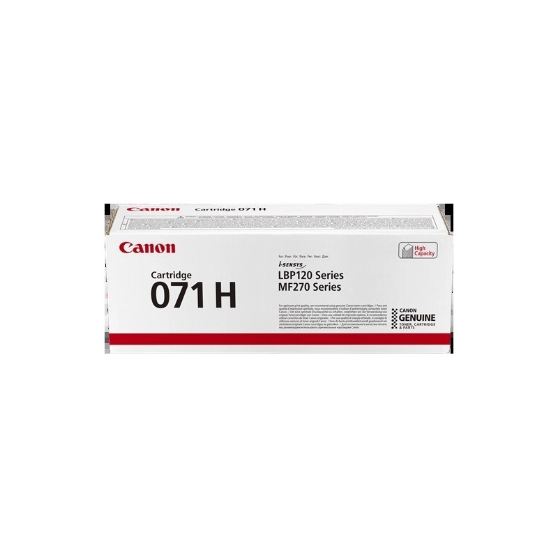 Canon 071H Negro Cartucho de Toner Original - 5646C002
