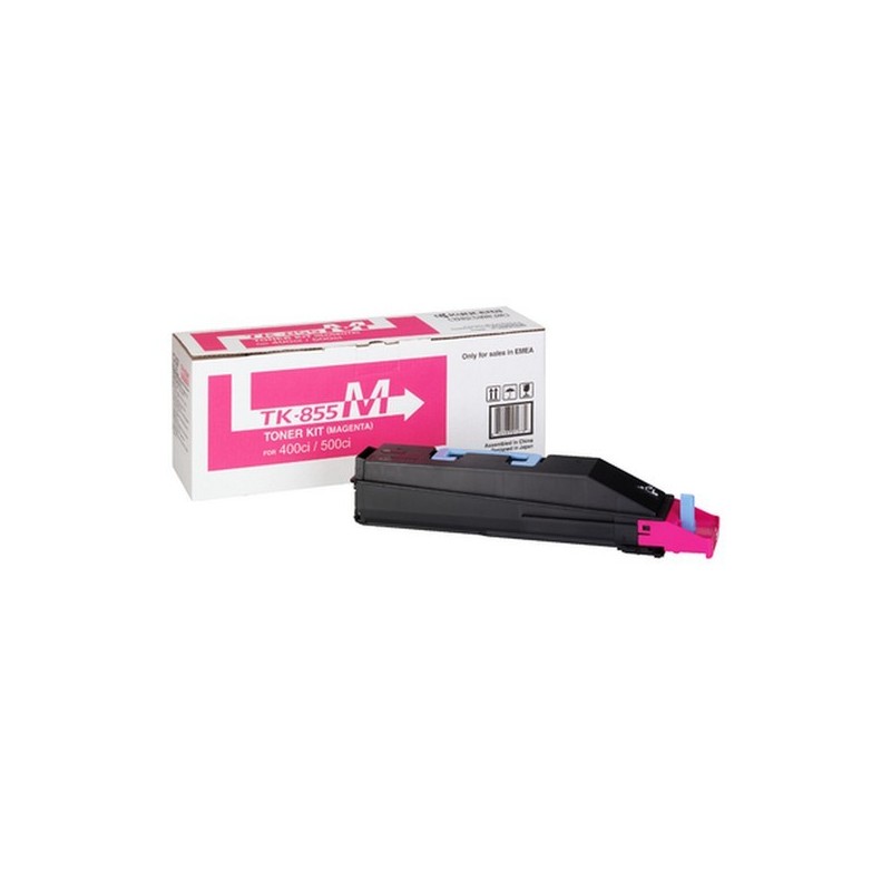 Kyocera TK855M Magenta Cartucho de Toner Original - 1T02H7BEU0/TK855M