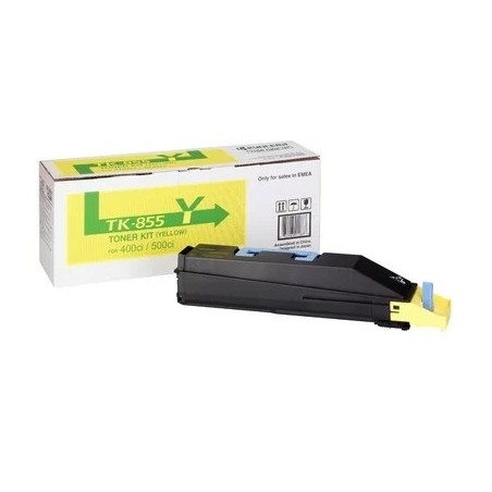 Kyocera TK855Y Amarillo Cartucho de Toner Original - 1T02H7AEU0/TK855Y