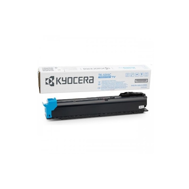 Kyocera TK5315C Cyan Cartucho de Toner Original - 1T02WHCNL0/TK5315C