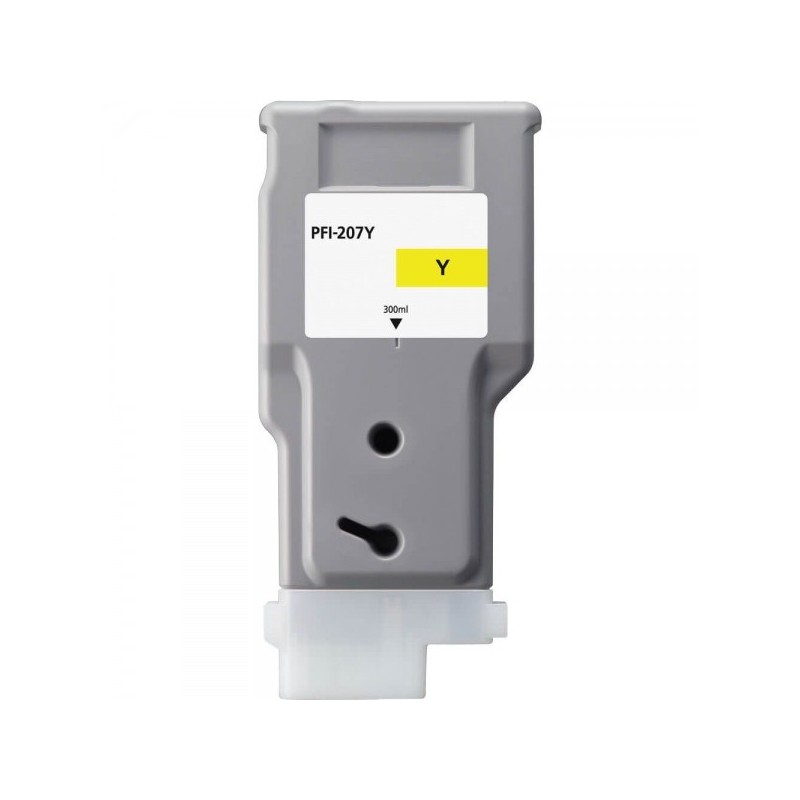 Canon PFI207 Amarillo Cartucho de Tinta Generico - Reemplaza PFI207Y/8792B001