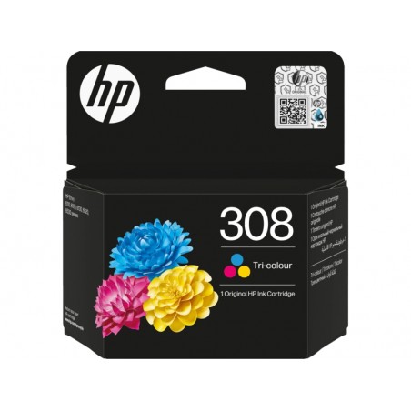 HP 308 Color Cartucho de Tinta Original - 7FP2UE