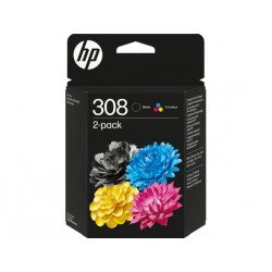 HP 308 Negro + Color Pack...