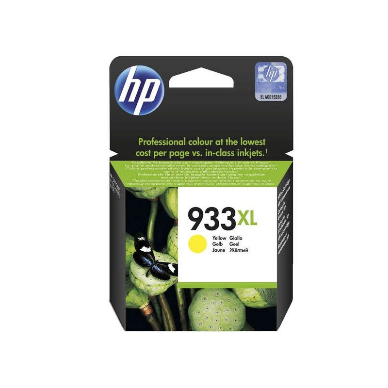 HP 933XL Amarillo Cartucho de Tinta Original - CN056AE