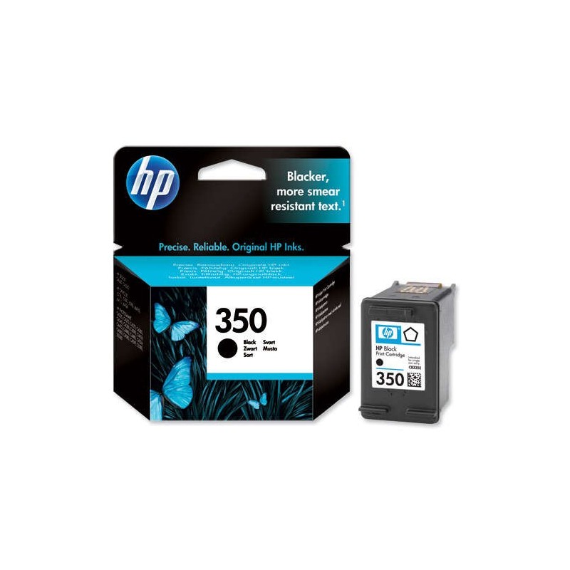 HP 350 Negro Cartucho de Tinta Original - CB335EE