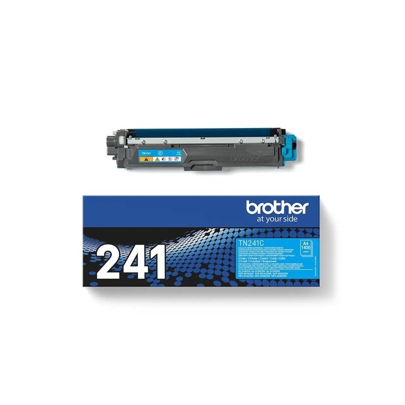 Brother TN241 Cyan Cartucho de Toner Original - TN241C