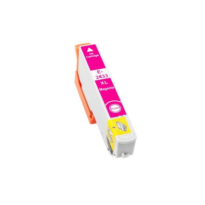 Epson T2433/T2423 (24XL) Magenta Cartucho de Tinta Generico - Reemplaza C13T24334012/C13T24234012