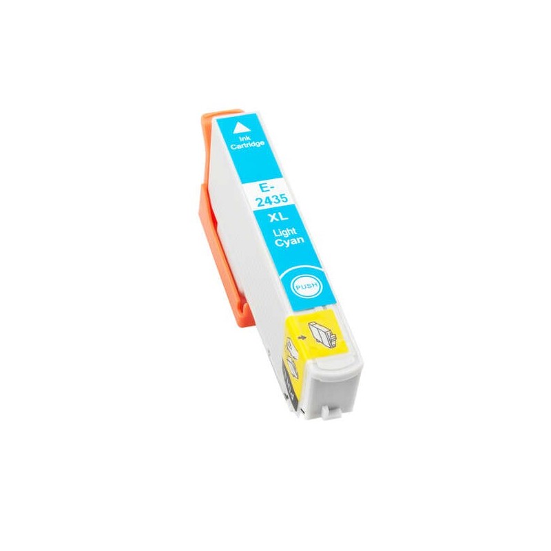 Epson T2435/T2425 (24XL) Cyan Light Cartucho de Tinta Generico - Reemplaza C13T24354012/C13T24254012